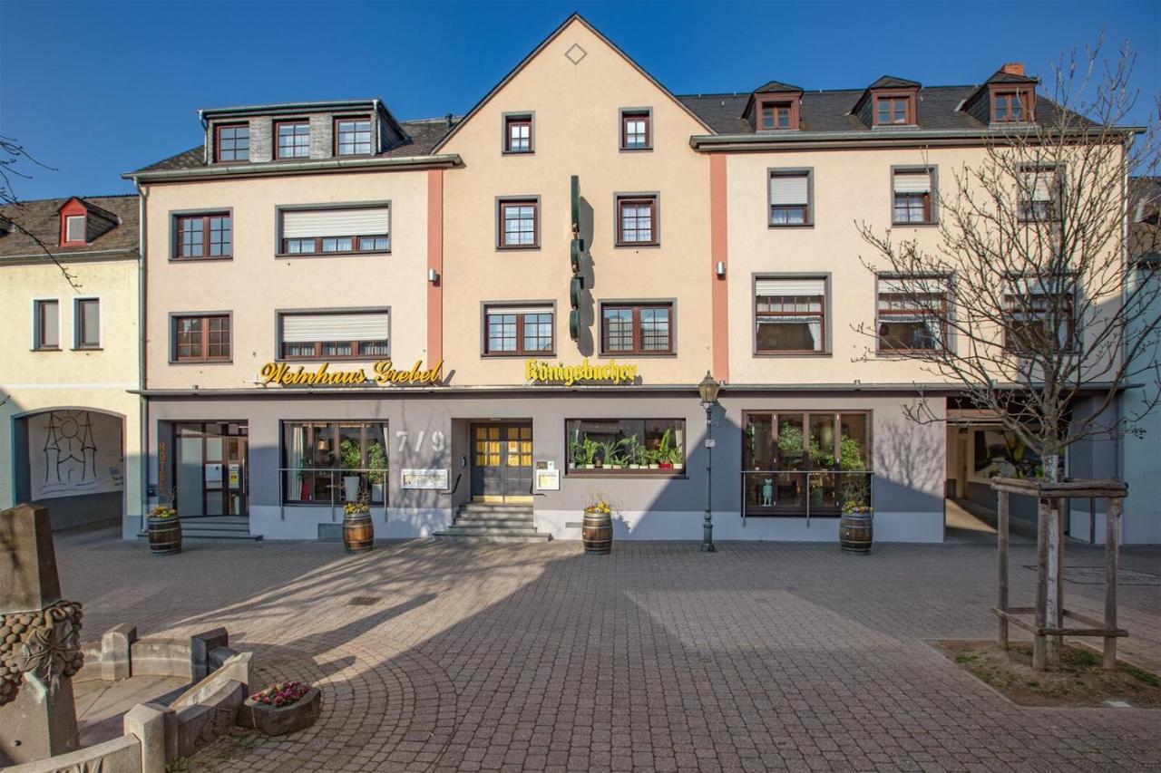 Hotel-Restaurant Weinhaus Grebel Coblenza Exterior foto